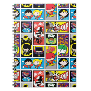 Carnet Motif de compilation de la Ligue de justice de Chi
