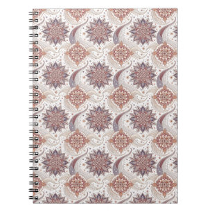 Carnet Motif de conception spirituelle mandala floral élé