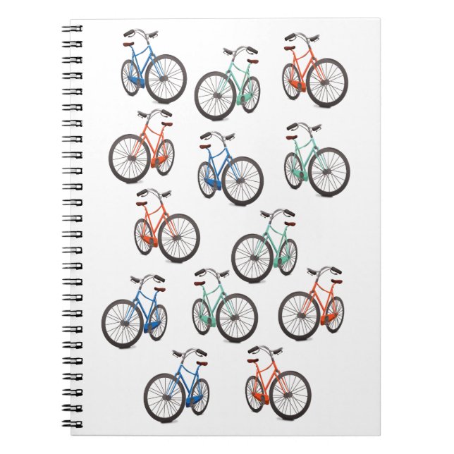 Carnet Motif de cycle (Devant)