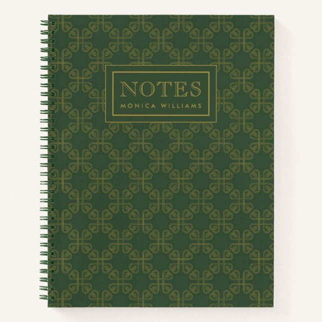 Carnet Motif de design celtique (Devant)
