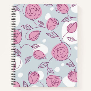 Carnet Motif de fleurs