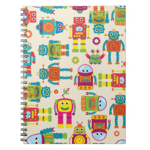 Carnet Motif de fond en mosaïque transparente avec Rob mi