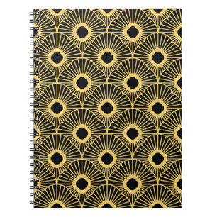 Carnet Motif de formes vintage