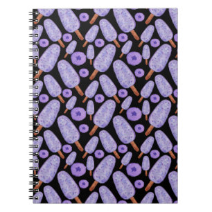 Carnet Motif de glace Motif de sucettes sucette 14