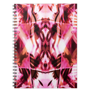 Carnet Motif de graffiti rose