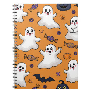Carnet motif de Halloween