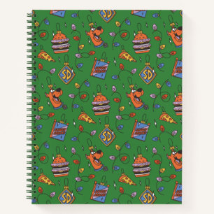 Carnet Motif de lumières de snack de vacances de Scooby-D