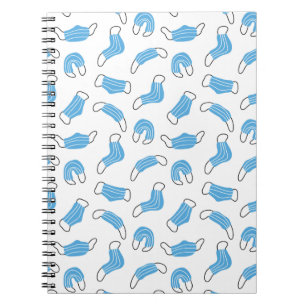 Carnet motif de masque Médicale