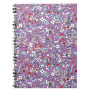 Carnet Motif de microbiologie