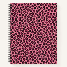 Motif de peau léopard couleur rose Imprimer
