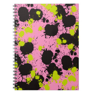 Carnet Motif de peinture Abstrait