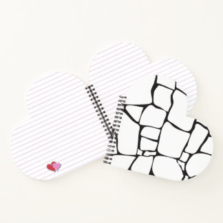Carnet Motif de pierre abstrait moderne