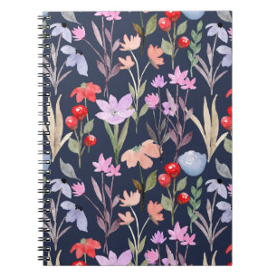 Carnet Motif de surface Florale Mode Botanique