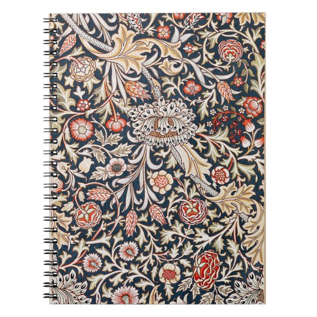 Carnet Motif de Trent par William Morris, (Devant)