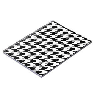 Carnet motif de vérification de la position de pied de ch