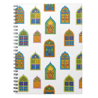 Carnet Motif de vitraux arabes