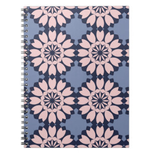Carnet Motif décoratif sans soudure de différentes géomét