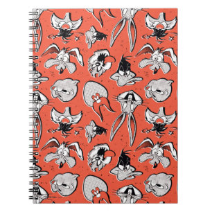Carnet MOTIF demi-ton rétro LOONEY TUNES™