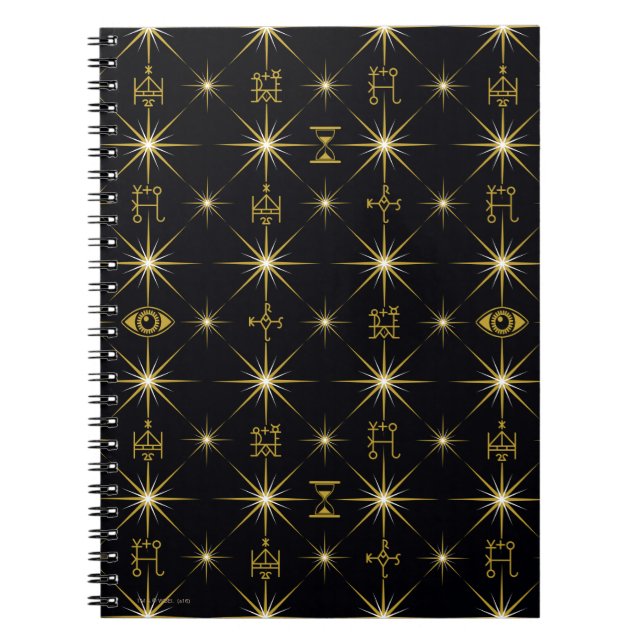 Carnet Motif des symboles magiques (Devant)