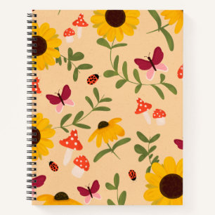 Carnet Motif dessiné à la main