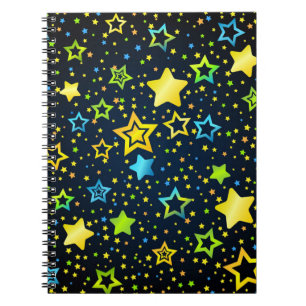 Carnet Motif d'étoiles