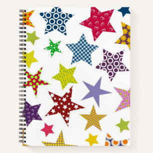 Carnet Motif d'étoiles