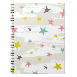 Carnet Motif d'étoiles