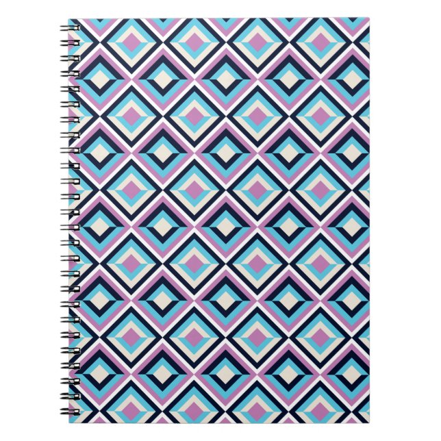 Carnet Motif diamant (Devant)