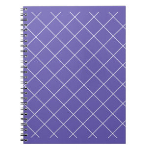 Carnet Motif diamant violet