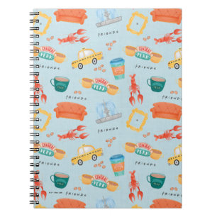 Carnet Motif d'icônes Classiques FRIENDS™