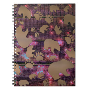 Carnet Motif d'ours