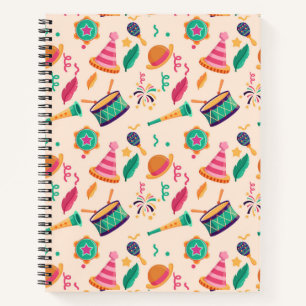 Carnet Motif du carnaval