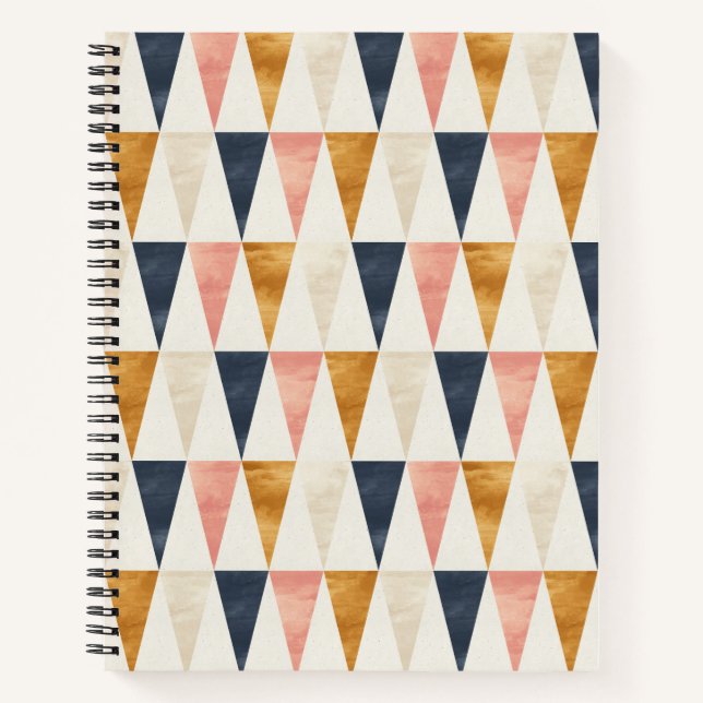 Carnet Motif du drapeau de la marine scandinave (Devant)