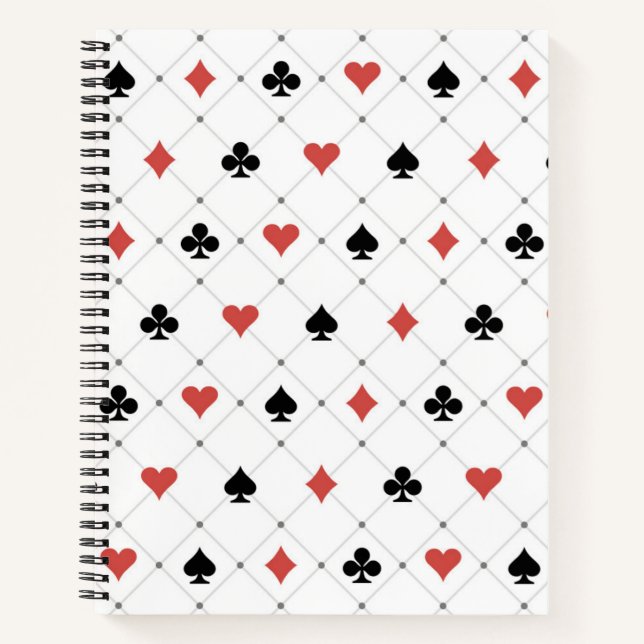 Carnet Motif du pont de cartes (Devant)