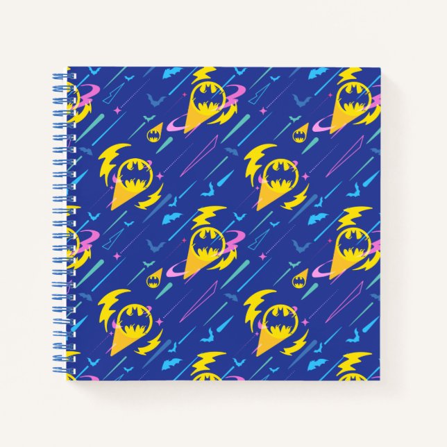 Carnet Motif du signal de chauve-souris Batman (Devant)