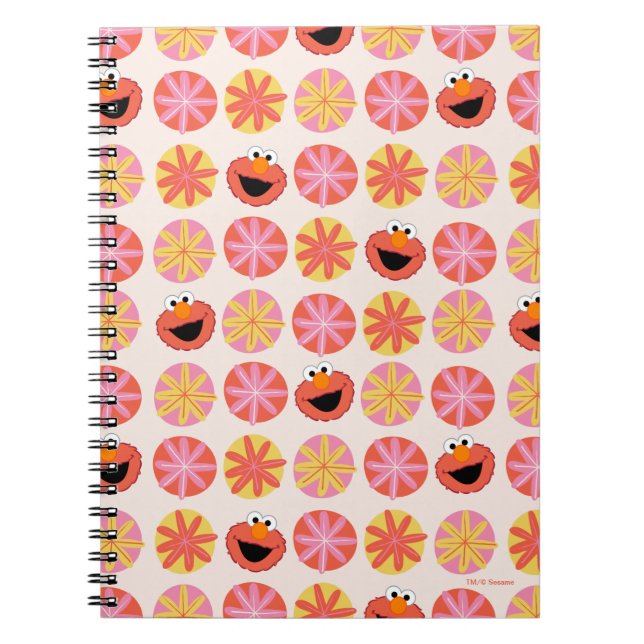 Carnet Motif Elmo Pom-Pom (Devant)