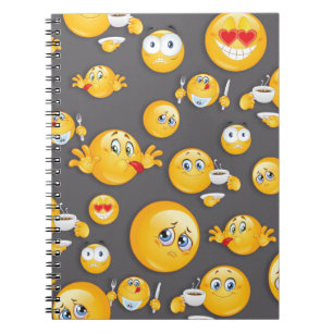 Carnet Motif Emoji 2