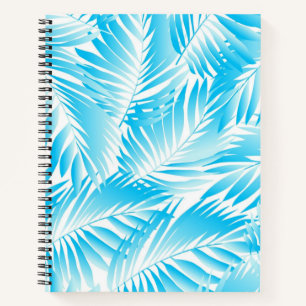 Carnet motif feuille