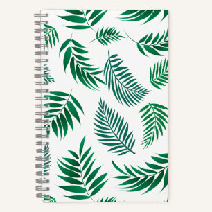 Carnet Motif Feuille tropical