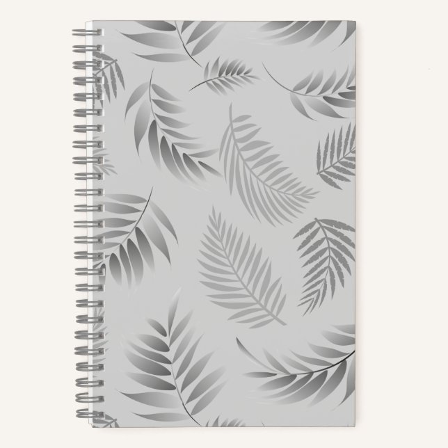Carnet Motif Feuille tropical 5 (Recto)