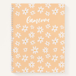 Carnet Motif Fleur Cute Daisy