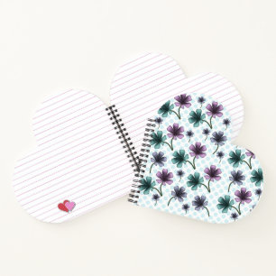Carnet Motif floral doux Cottagecore   Esthétique pastel