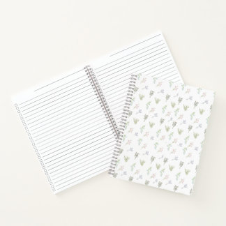 Carnet Motif floral pastel – Impression botanique élégant