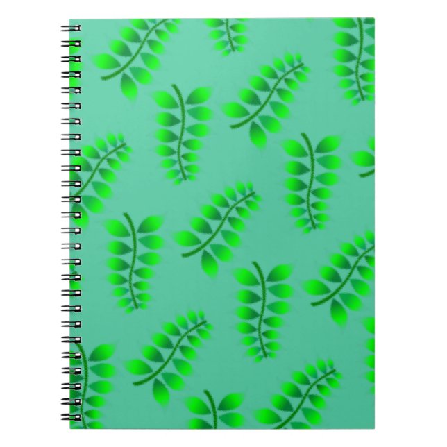 Carnet Motif Foliage éponyme (Devant)