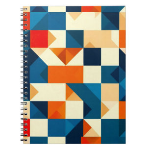 Carnet Motif Géométrique Abstrait