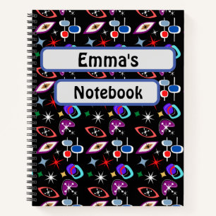 Carnet Motif géométrique coloré