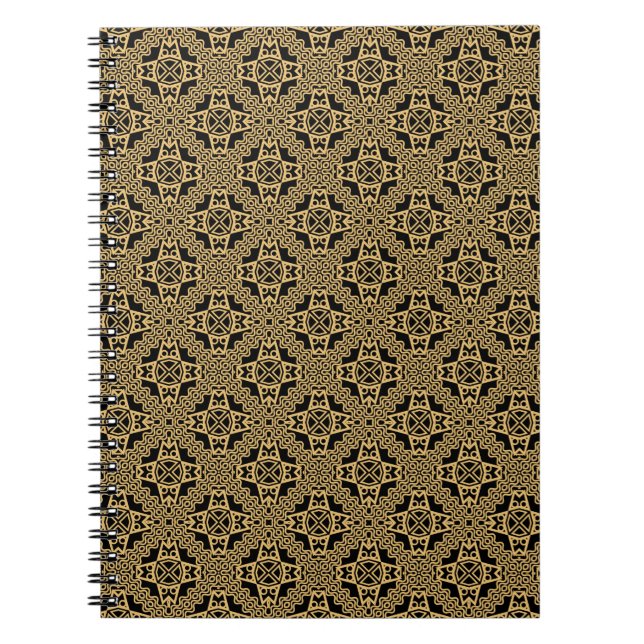 Carnet Motif géométrique créatif sans couture. triangle,  (Devant)