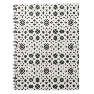 Carnet Motif géométrique folk minimal sans couture