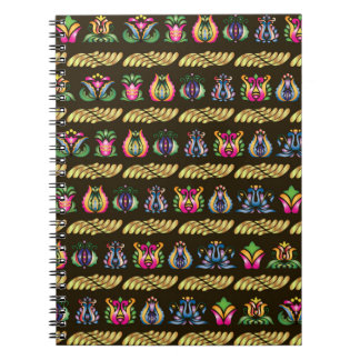 Carnet Motif hongrois folklorique