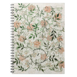 Carnet Motif Jasmine de William Morris (1834-1896)